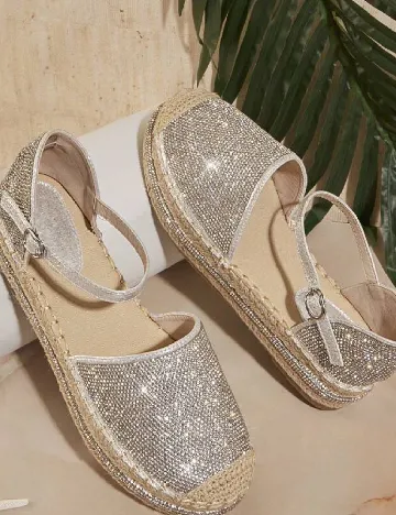 Espadrile SHEIN, gri