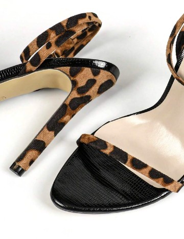 Sandale SHEIN, animal print