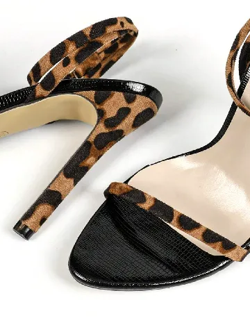 Sandale SHEIN, animal print