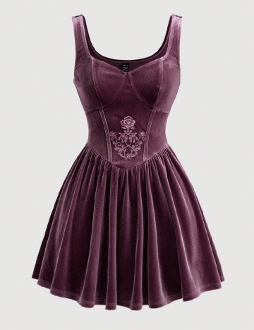 Rochie scurta SHEIN, mov