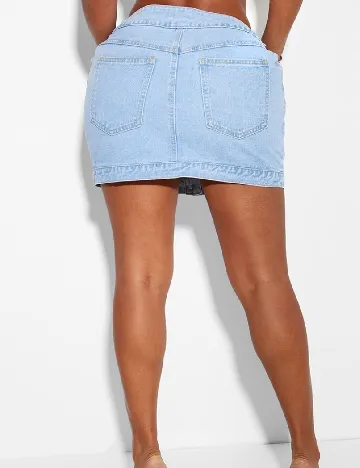 Fusta PRETTYLITTLETHING, albastru