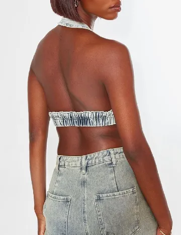 Top PRETTYLITTLETHING, albastru