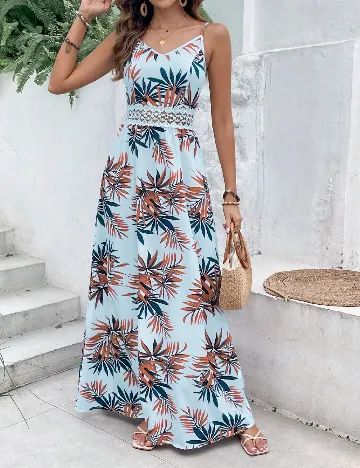 Rochie lunga SHEIN, bleu