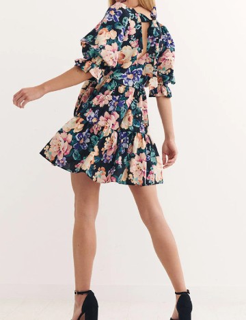 Rochie scurta Nobody s child, floral print