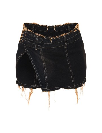Fusta PRETTYLITTLETHING, negru