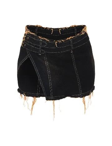 Fusta PRETTYLITTLETHING, negru