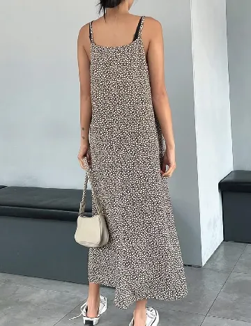 Rochie lunga Dazy, maro Maro