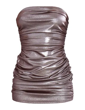 Rochie scurta PRETTYLITTLETHING, gri