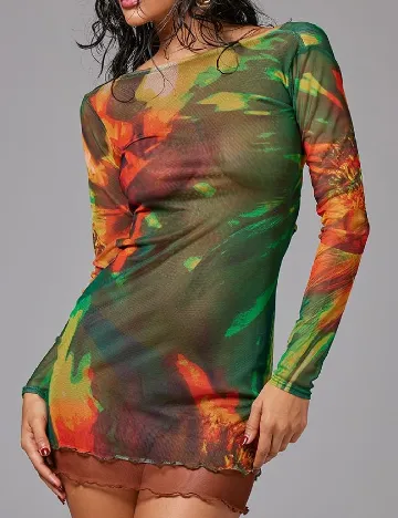 Rochie de plaja PRETTYLITTLETHING, mix culori