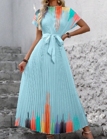 Rochie lunga SHEIN, bleu
