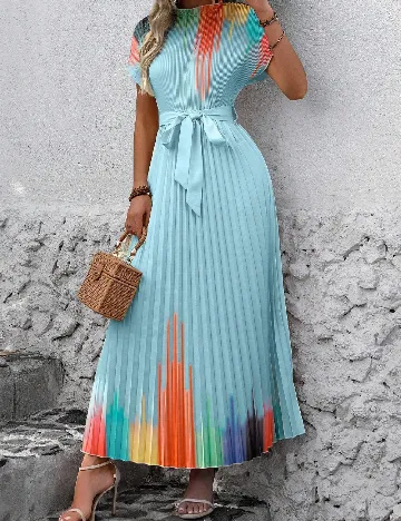 Rochie lunga SHEIN, bleu