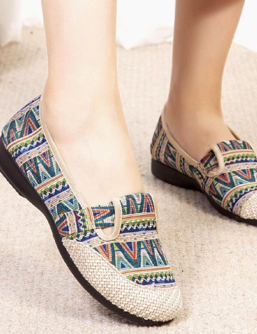 Espadrile SHEIN, mix culori