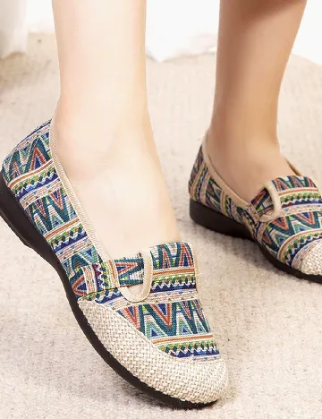 Espadrile SHEIN, mix culori