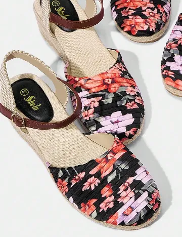 Sandale SHEIN, floral print