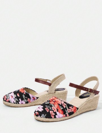 Sandale SHEIN, floral print