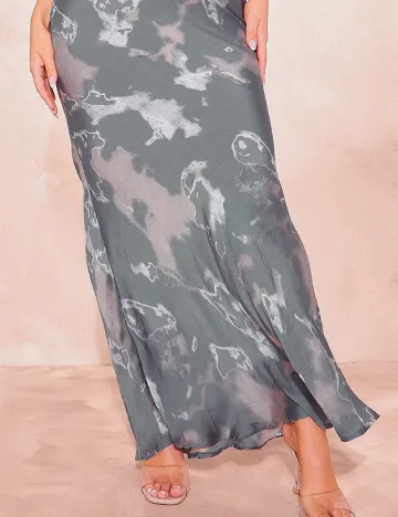 Rochie lunga PRETTYLITTLETHING, gri
