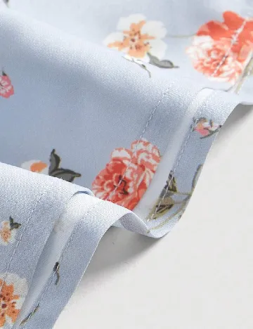 Rochie medie SHEIN CURVE, albastru