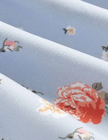 Rochie medie SHEIN CURVE, albastru