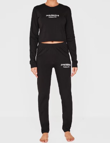 Bluza PRETTYLITTLETHING, negru