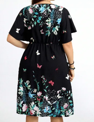 Rochie scurta SHEIN CURVE, negru