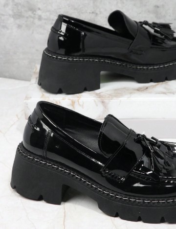 Mocasini SHEIN, negru