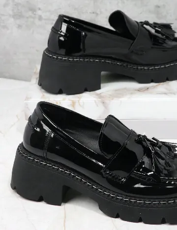 Mocasini SHEIN, negru