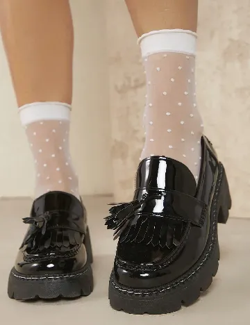 Mocasini SHEIN, negru