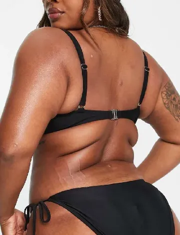 Sutien de baie Ivory Rose Curve, negru