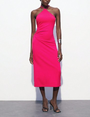 Rochie medie SHEIN, roz