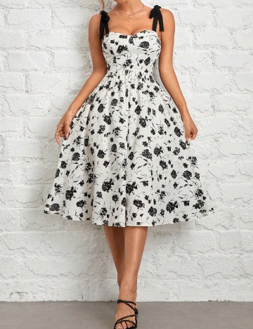 Rochie medie SHEIN, crem