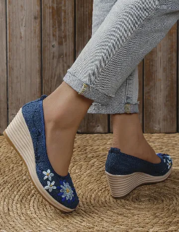 Pantofi SHEIN, albastru