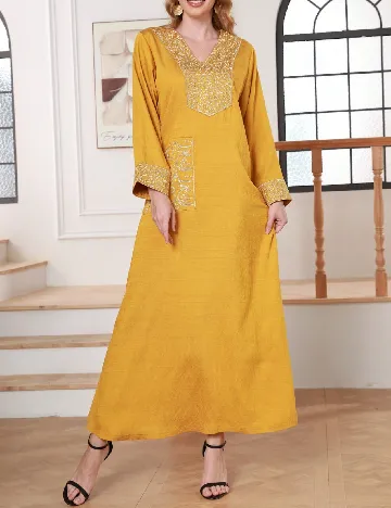Rochie lunga SHEIN, galben