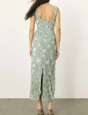 Rochie lunga Arrange, turcoaz