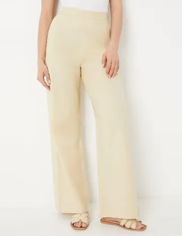 Pantaloni Oasis, crem