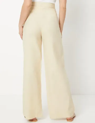 Pantaloni Oasis, crem