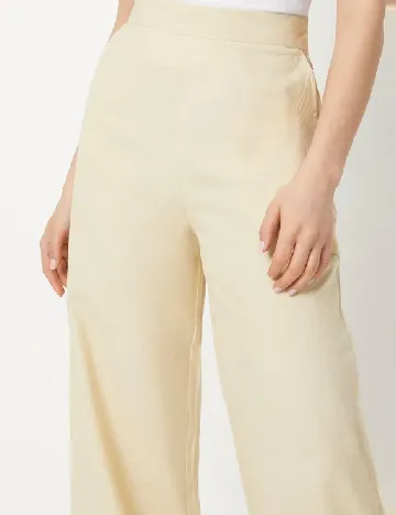 Pantaloni Oasis, crem
