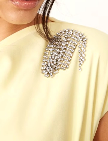 Rochie lunga Arrange, galben