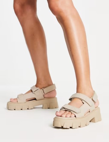 Sandale Public Desire, bej