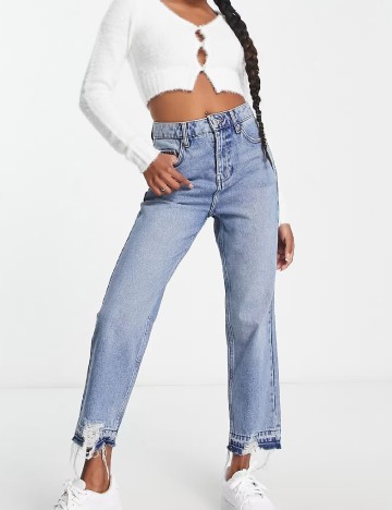 Blugi Miss Selfridge, albastru