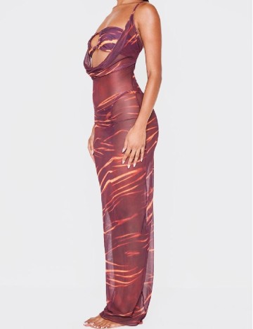 Rochie de plaja PRETTYLITTLETHING, mov