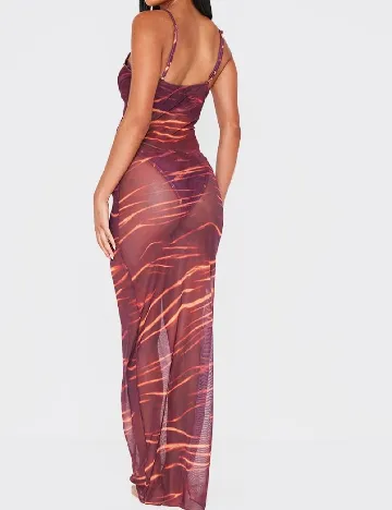 Rochie de plaja PRETTYLITTLETHING, mov
