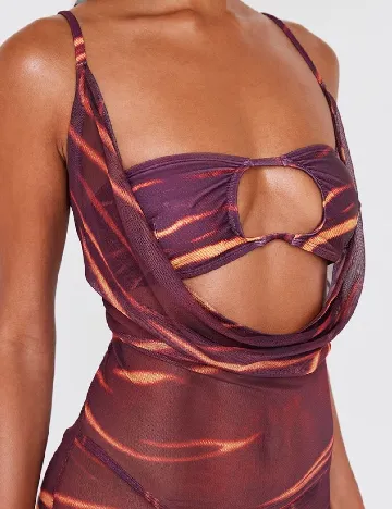 Rochie de plaja PRETTYLITTLETHING, mov