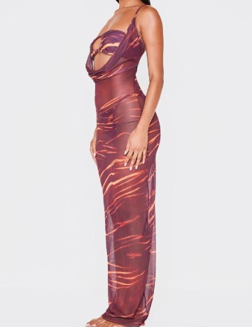 Rochie de plaja PRETTYLITTLETHING, mov