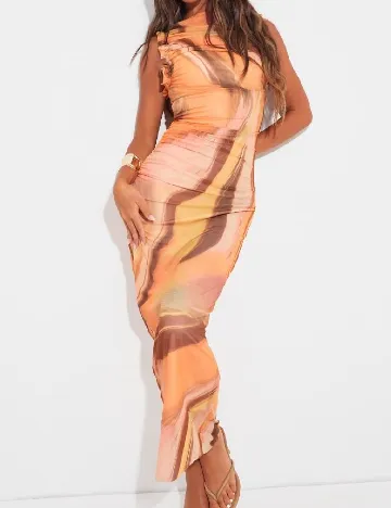 Rochie lunga PRETTYLITTLETHING, mix culori