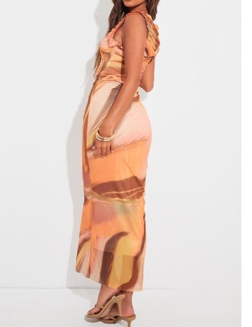 Rochie lunga PRETTYLITTLETHING, mix culori