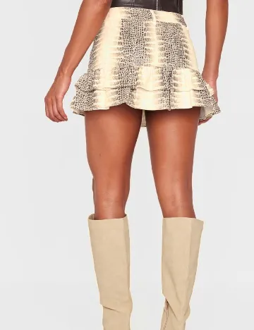 Fusta PRETTYLITTLETHING, animal print