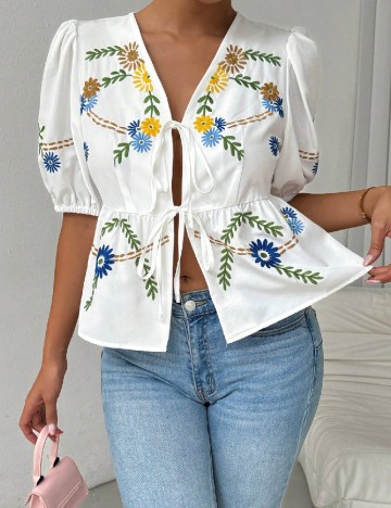 Bluza SHEIN, alb