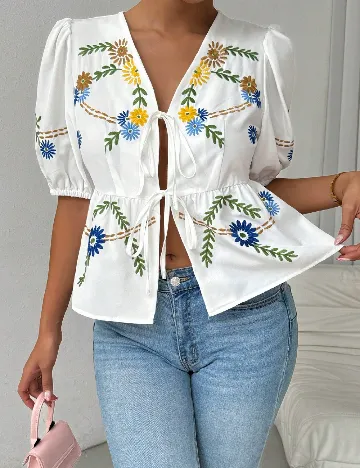 Bluza SHEIN, alb