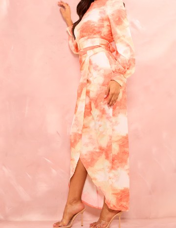 Rochie lunga PRETTYLITTLETHING, portocaliu