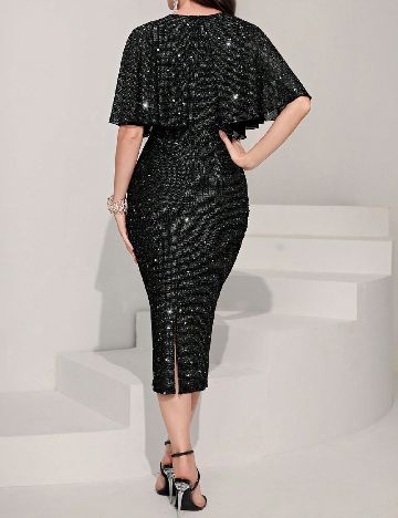 Rochie medie SHEIN, negru